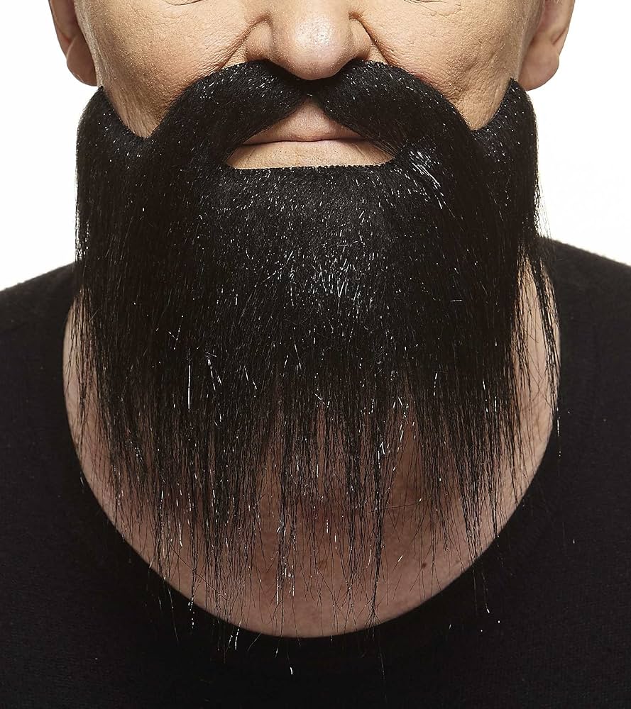 Amazon.co.jp: [Mustaches] 自己粘着 Long Boxed 付け口ヒゲ